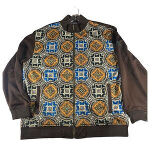 Enyce Clothing Company Regency Diddy Track Men's Jacket Sz 2XL Baggy Street Y2K